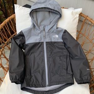 The North Face toddler fleece lined coat